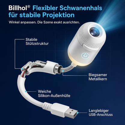 Billhol® Nachtlicht-Projektor – Intelligenter holografischer Sternprojektor🐦‍🔥
